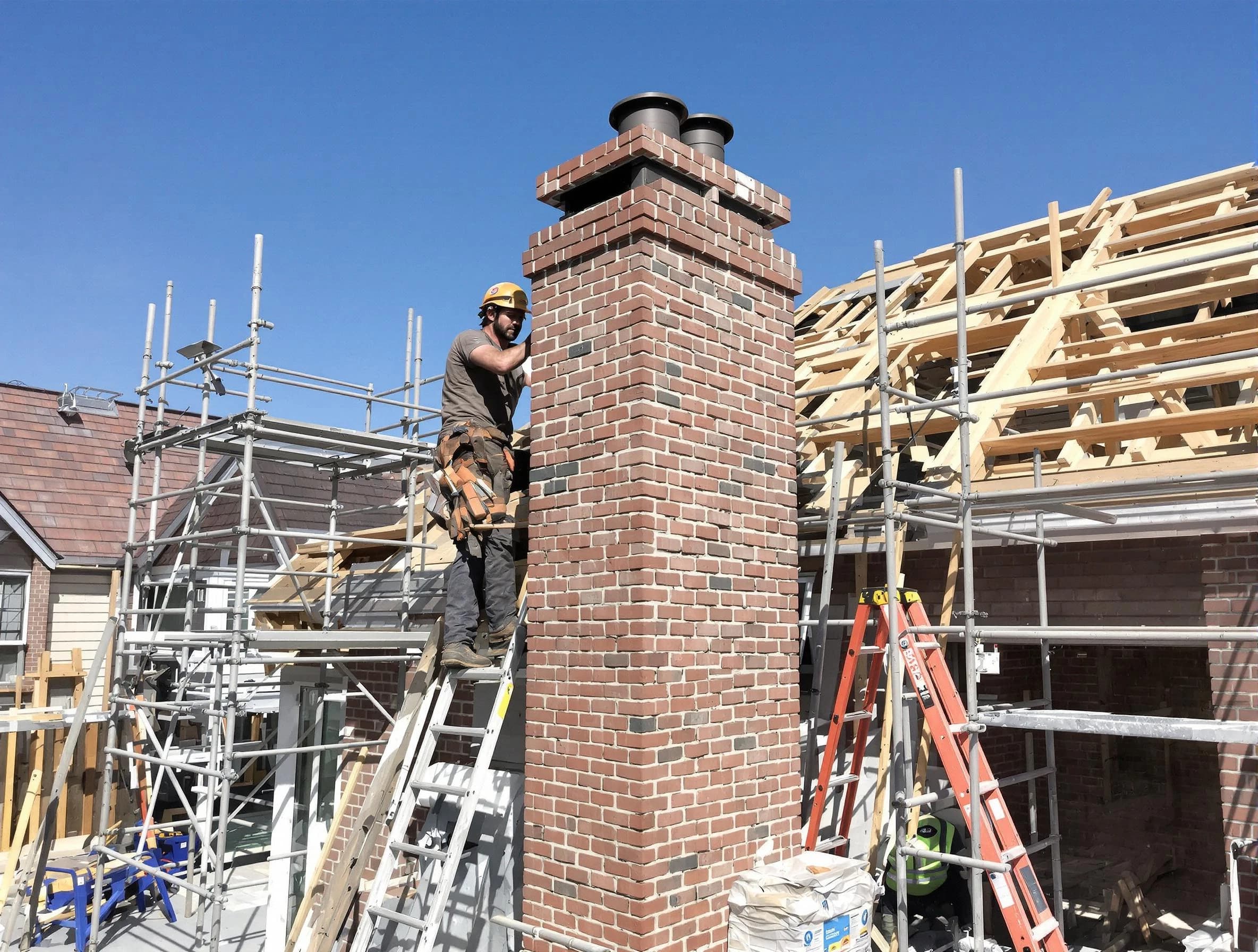 New chimney installation completed by Pinson Chimney Sweep in Pinson, AL
