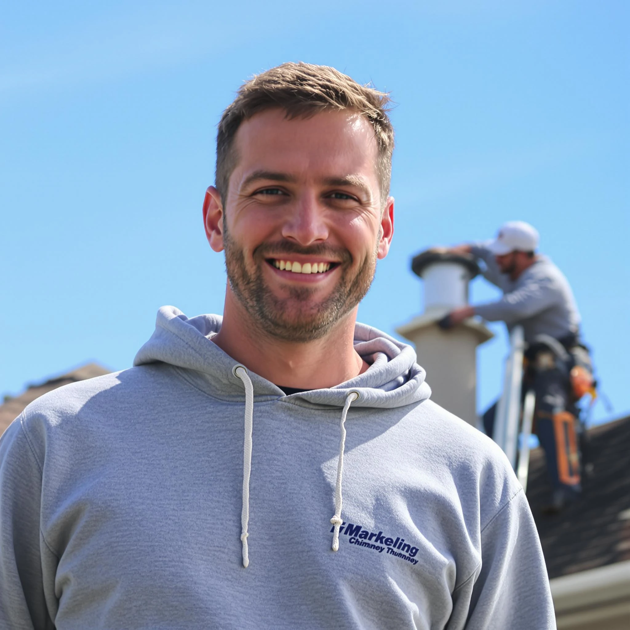 The Pinson Chimney Sweep team.