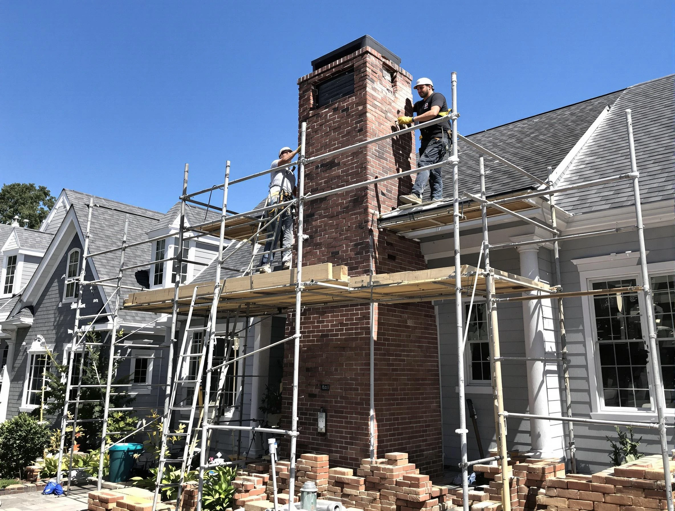 Chimney Rebuilding in Pinson
