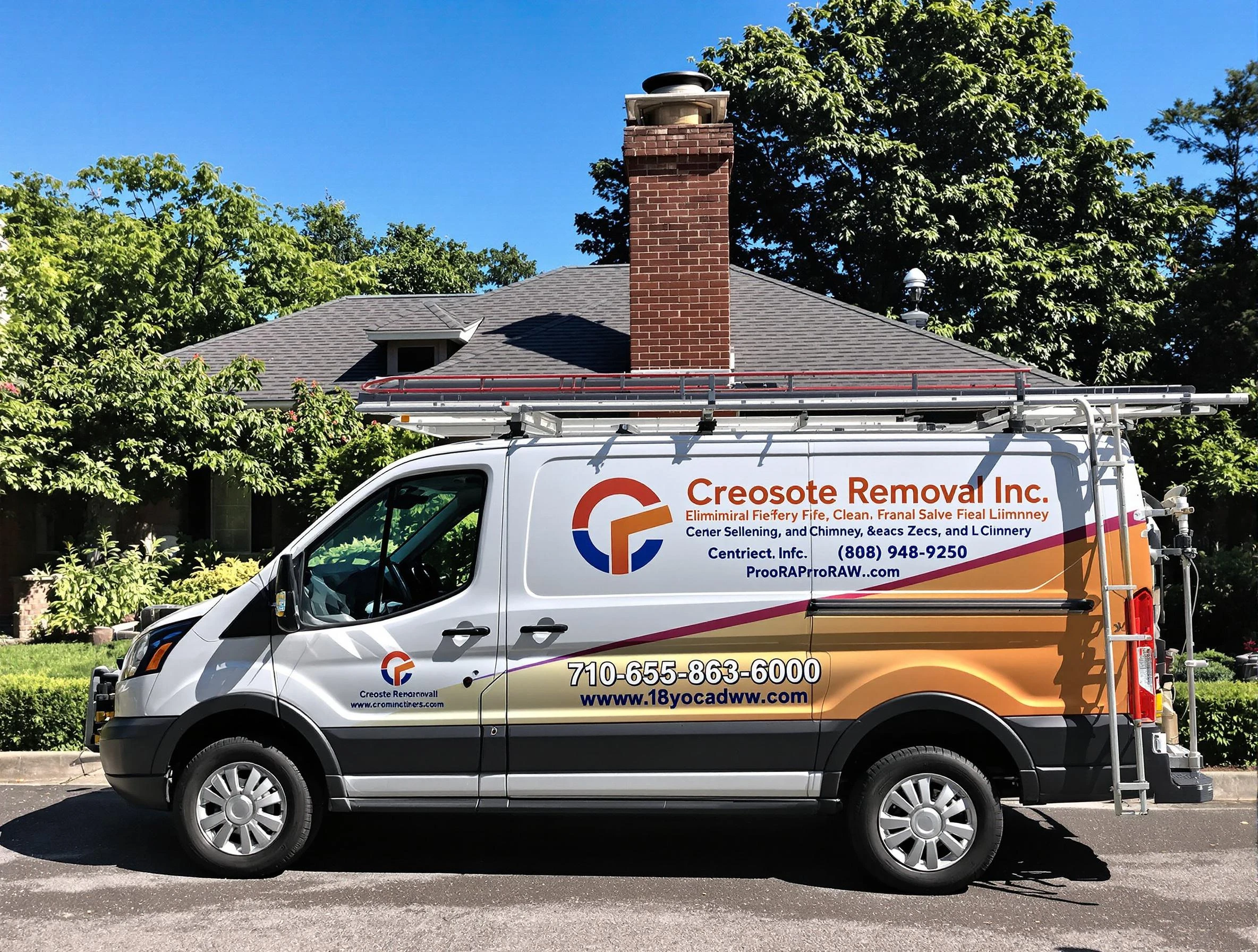Pinson Chimney Sweep technician removing creosote safely in Pinson, AL